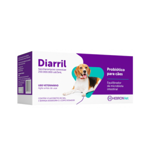 Diarril Probiótico Para Cães 5ml